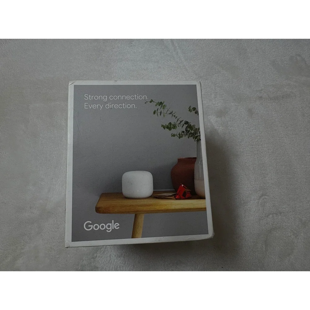 Google Nest Wifi Router AC2200 Mesh Wi-Fi System White H2E